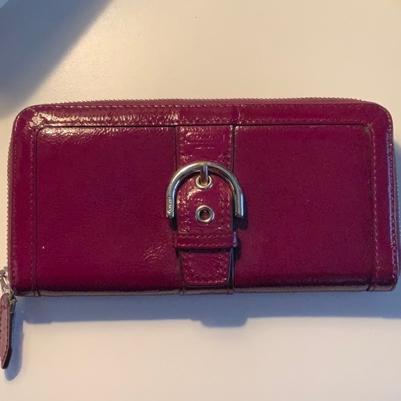 Coach Purple Wallet - Picture 2 of 8